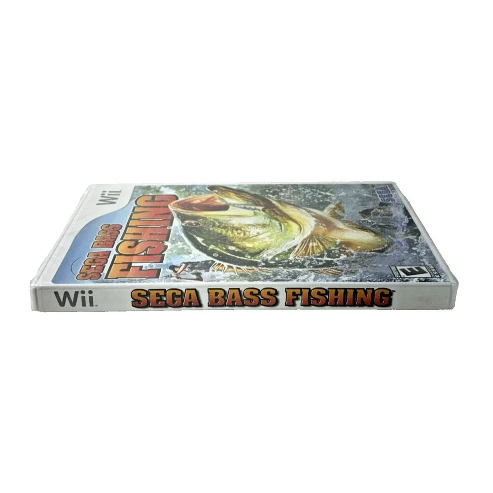 Sega Bass Fishing Nintendo Vintage 2006 Wii New Factory Sealed